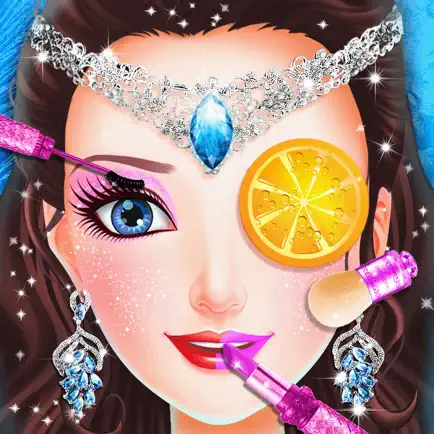 Ice Queen Make Up Party Salon Cheats