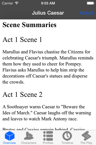 Julius Caesar Full Audio screenshot 4