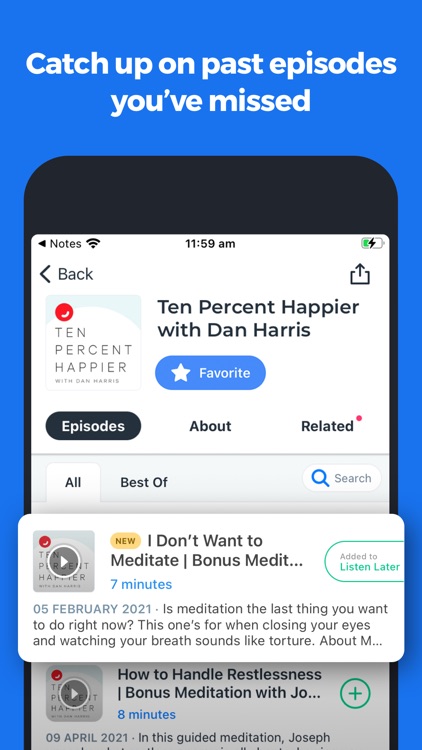 The Podcast App screenshot-3
