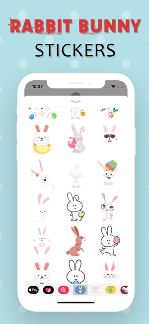 Rabbit Stickers Emojis(圖3)-速報App