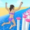 Jump on hopscotch platforms now