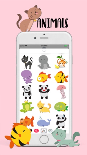 Funny Animals Stickers(圖3)-速報App