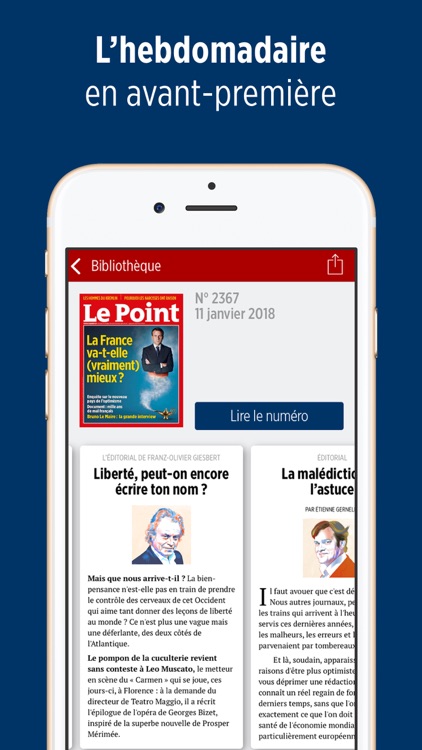 Le Point magazine d’actualités
