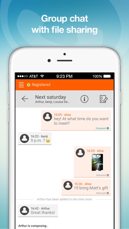 Linphone screenshot-3