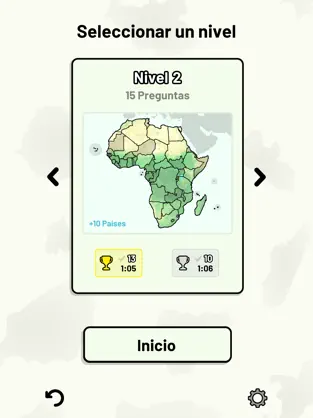 Captura de Pantalla 4 Países de África - Quiz iphone