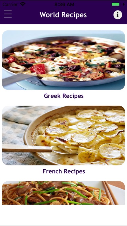 World Food Recipes Cookbook screenshot-3