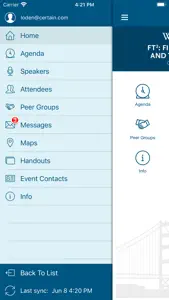 Warburg Pincus Events screenshot #3 for iPhone