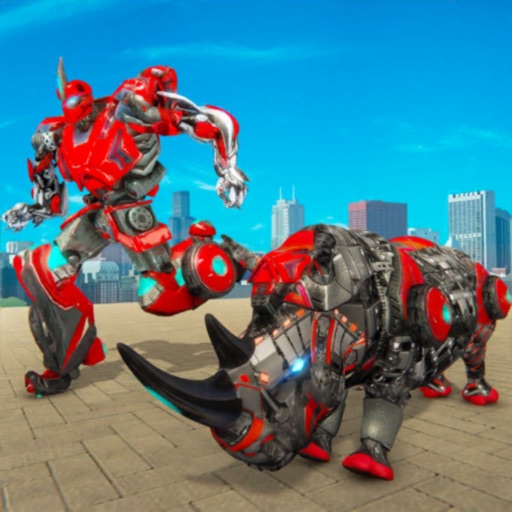 Rhino Robots Transformers Game iOS App