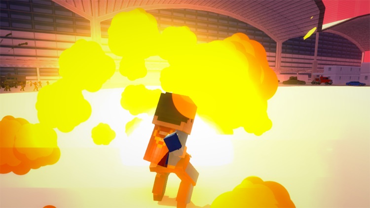 Blocky Superhero Crime Battle