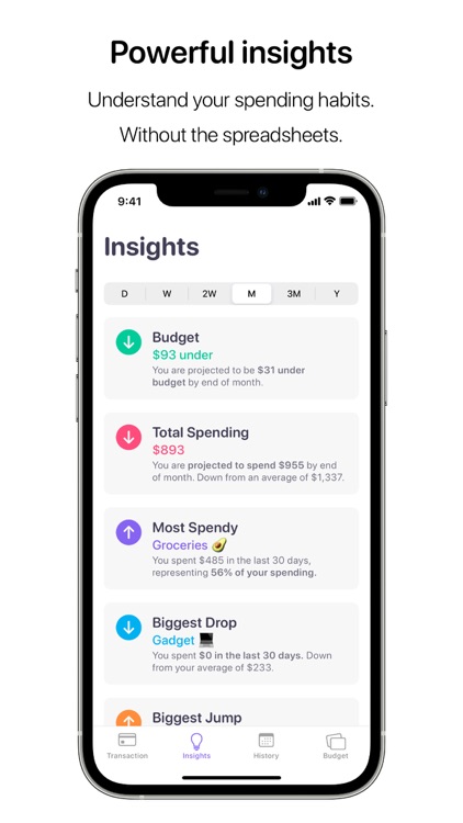Nudget: Spending Tracker screenshot-1