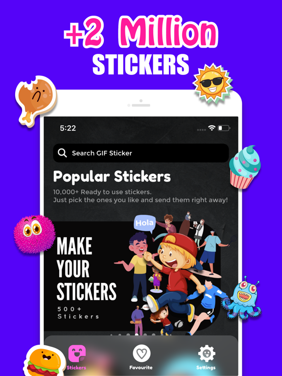 Sticker Maker: Funny Meme, GIF, Apps