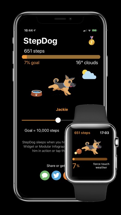 StepDog - Watch Face Dog screenshot 3