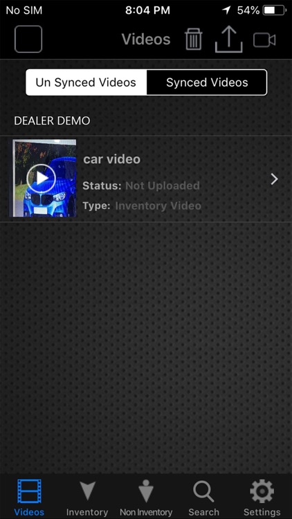 Video Inventory Mobile Manager