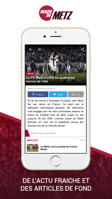 Foot Metz screenshot 2