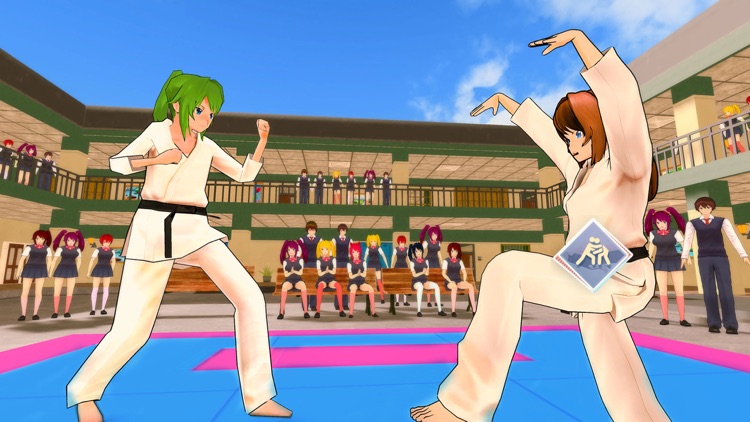 Anime School Summer Sports Day