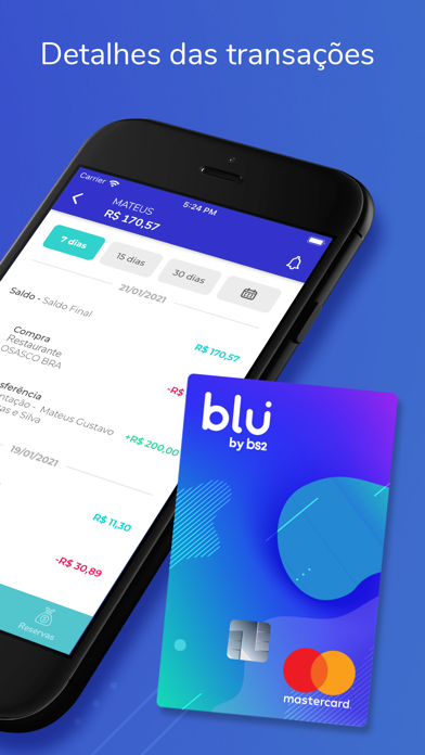 Blu by BS2 - Mesada e Finanças screenshot 2
