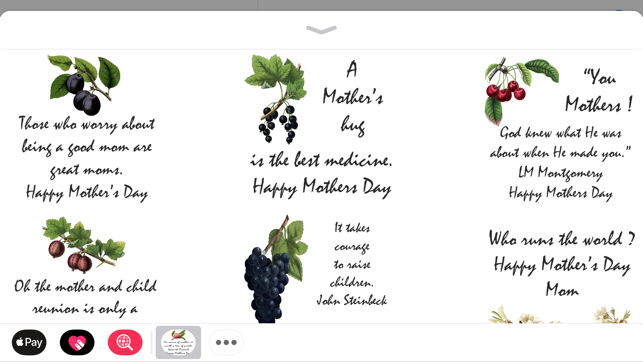 Elegant Mothers Day Stickers(圖2)-速報App