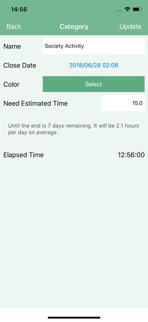 Targets - Time management app