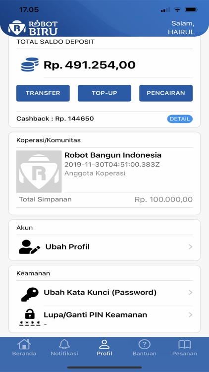 Robot Biru screenshot-3