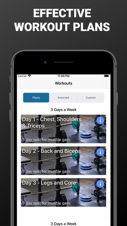 Gains: Gym Workout + Planner screenshot-3