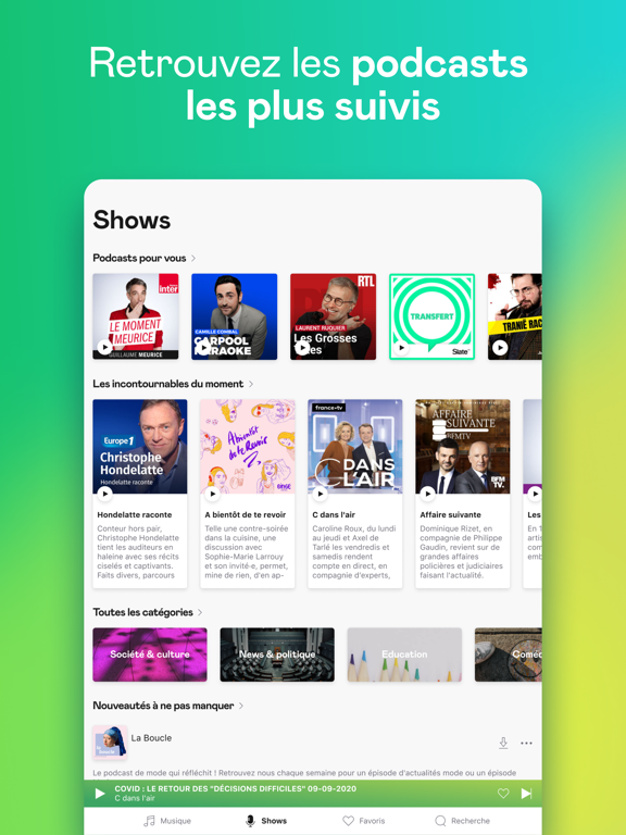 Deezer: Musique & Podcasts Deezer: Musique & Podcasts