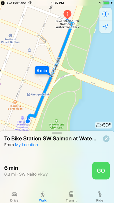 Bike Stations Portland screenshot 3