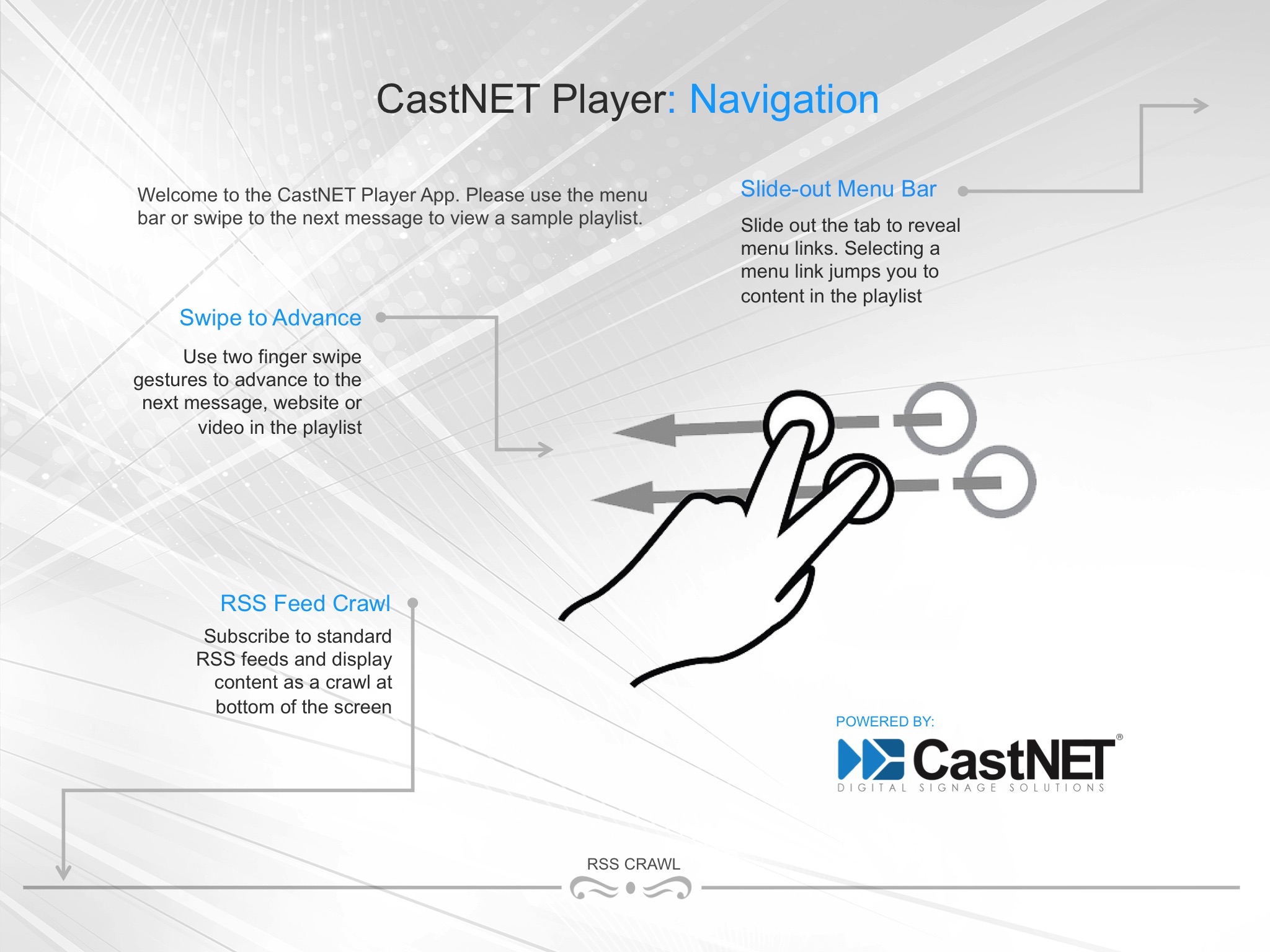 CastNET Player screenshot 2
