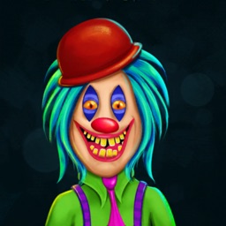 Gloomy face clown