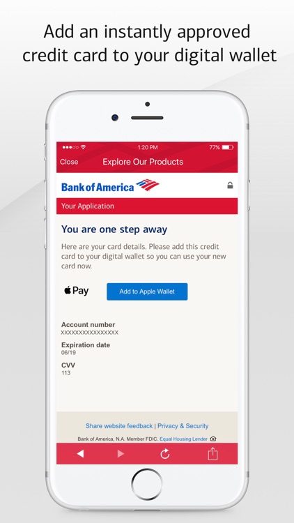 Bank of America Mobile Banking screenshot-3