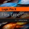 Integrated in Logic Pro X, Flex Time allows you to expand or compress the length of any audio recordings