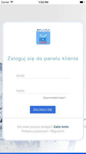 IceOrder Klient