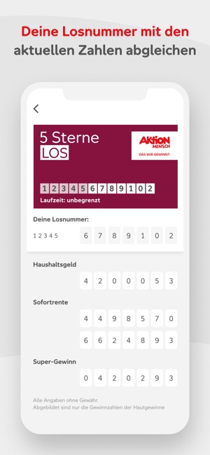 Aktion Mensch Lotterie Im App Store