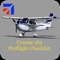 This pilot checklist provides an overview of Cessna 182 normal, emergency, and abnormal procedures,