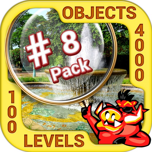 Pack 8 - 10 in 1 Hidden Object iOS App