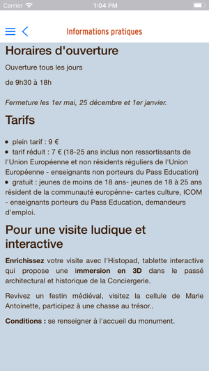 Parcours Conciergerie(圖5)-速報App