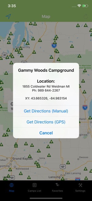 Michigan – Camping & RV spots(圖2)-速報App