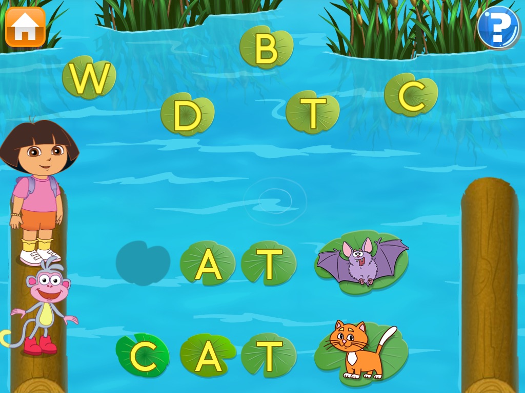 Dora ABCs Vol 3: Reading HD screenshot 2