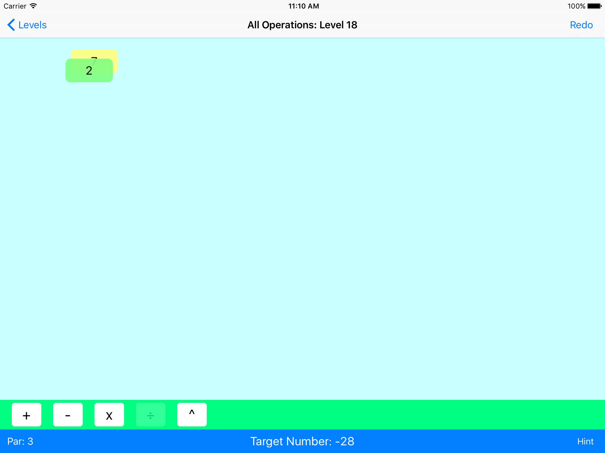 Fewer - Math Game screenshot 2