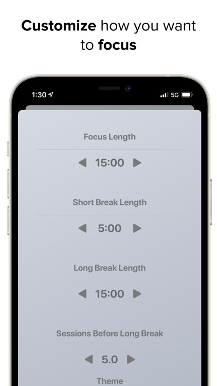 Focusd - Pomodoro Timer