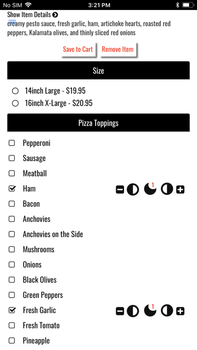 Davila's Pizza screenshot 4