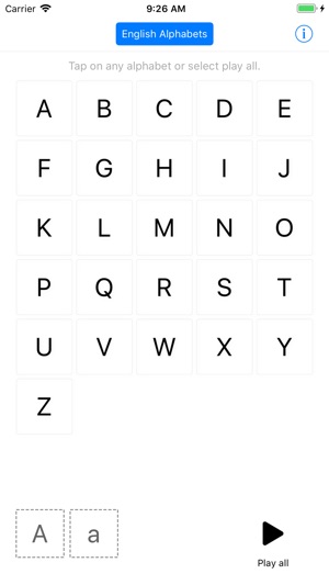 Learn English Alphabet