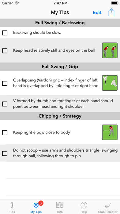 Golfmaster Tips screenshot1