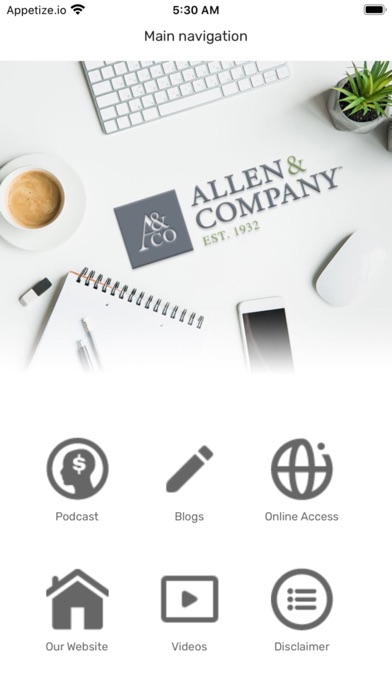 How to cancel & delete Allen & Company from iphone & ipad 1