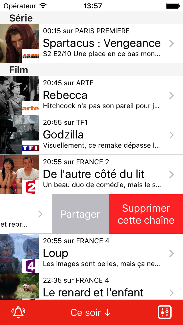 Ce soir à la télé