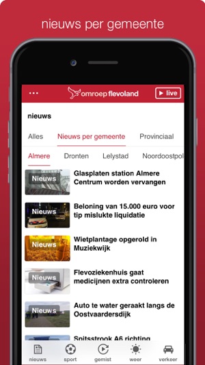 Omroep Flevoland(圖2)-速報App