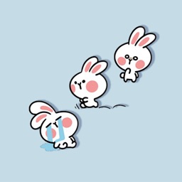 Emo Bunny Stickers