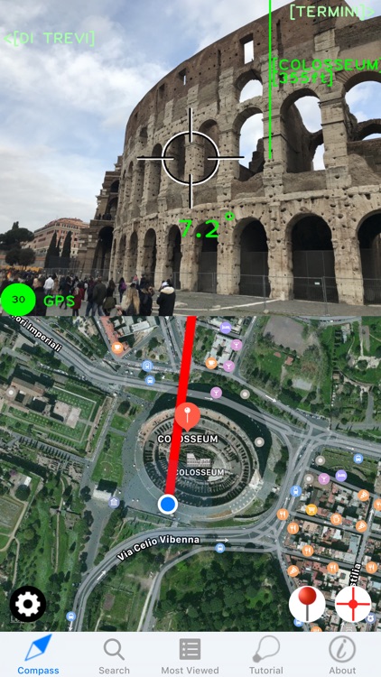 Compass Map-Camera screenshot-0