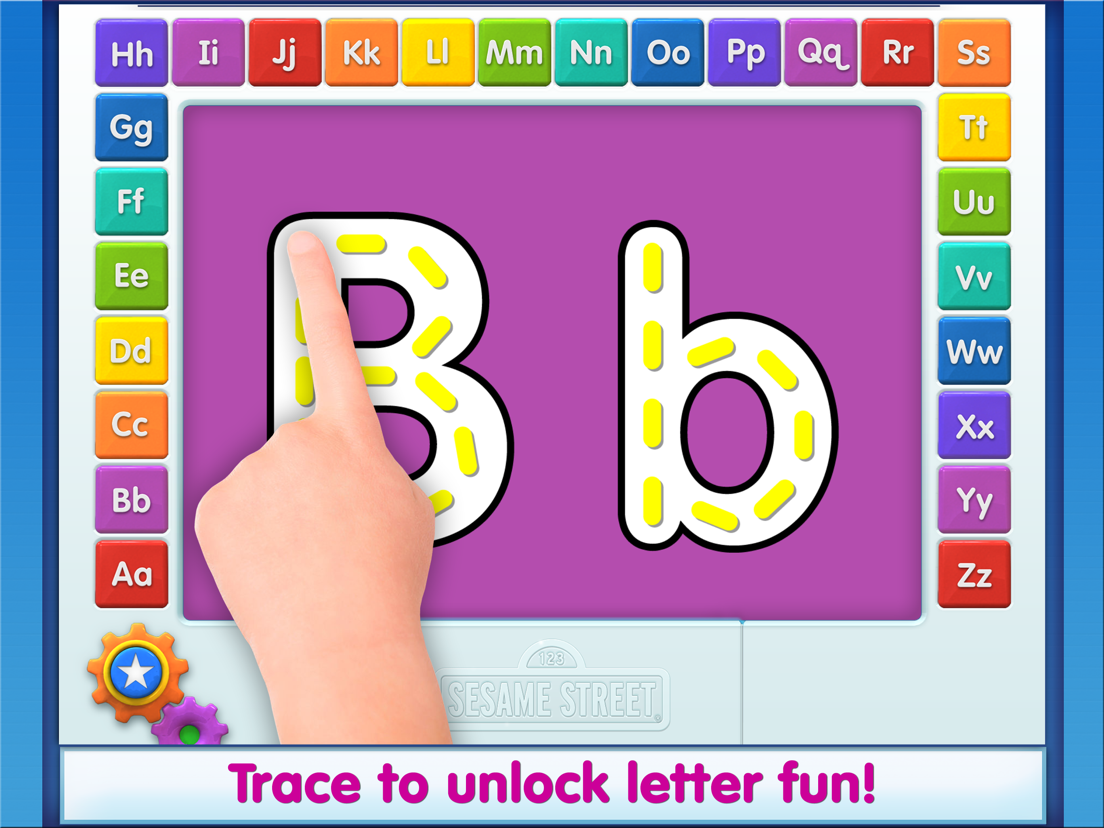 Elmo Loves ABCs - App voor iPhone, iPad en iPod touch - AppWereld