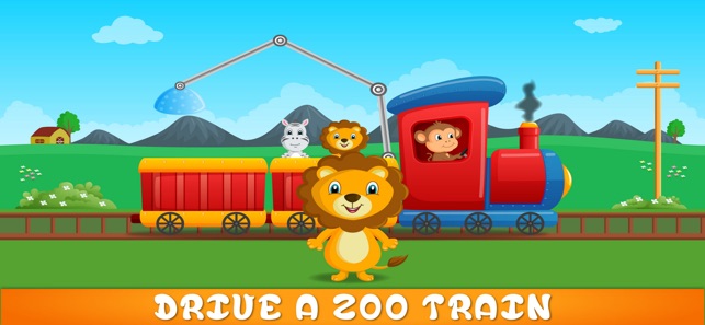 Zoo Safari Animals Train(圖2)-速報App