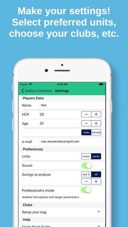 Golfer's Distance Pro screenshot-5